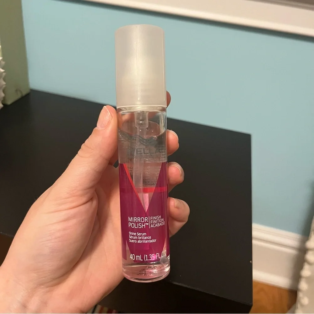 Wella Professionals Mirror Polish Finish Shine Serum Full Size 1.35 Fl Oz NWT